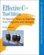 Effective C++: 55 Specific Ways to Improve Your Programs and Designs (3rd Edition), Scott Meyers, ISBN: 0321334876